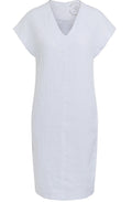 Optic White Linen Dress