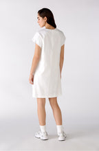 Optic White Linen Dress