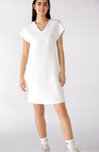 Optic White Linen Dress