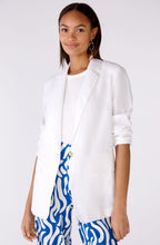 Optic White Linen Jacket