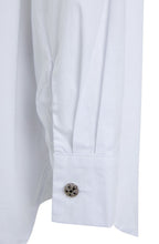 Optic White Long Line Shirt