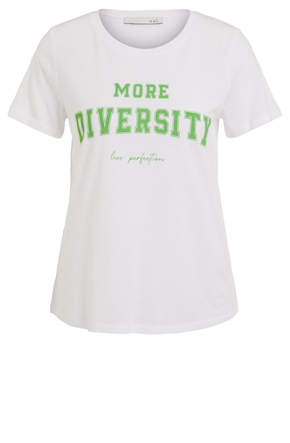 Optic White More Diversity Less Perfection T Shirt