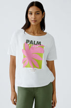 Optic White Palm Beach Sparkle T Shirt
