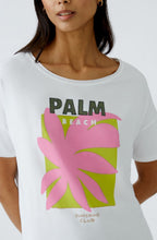 Optic White Palm Beach Sparkle T Shirt