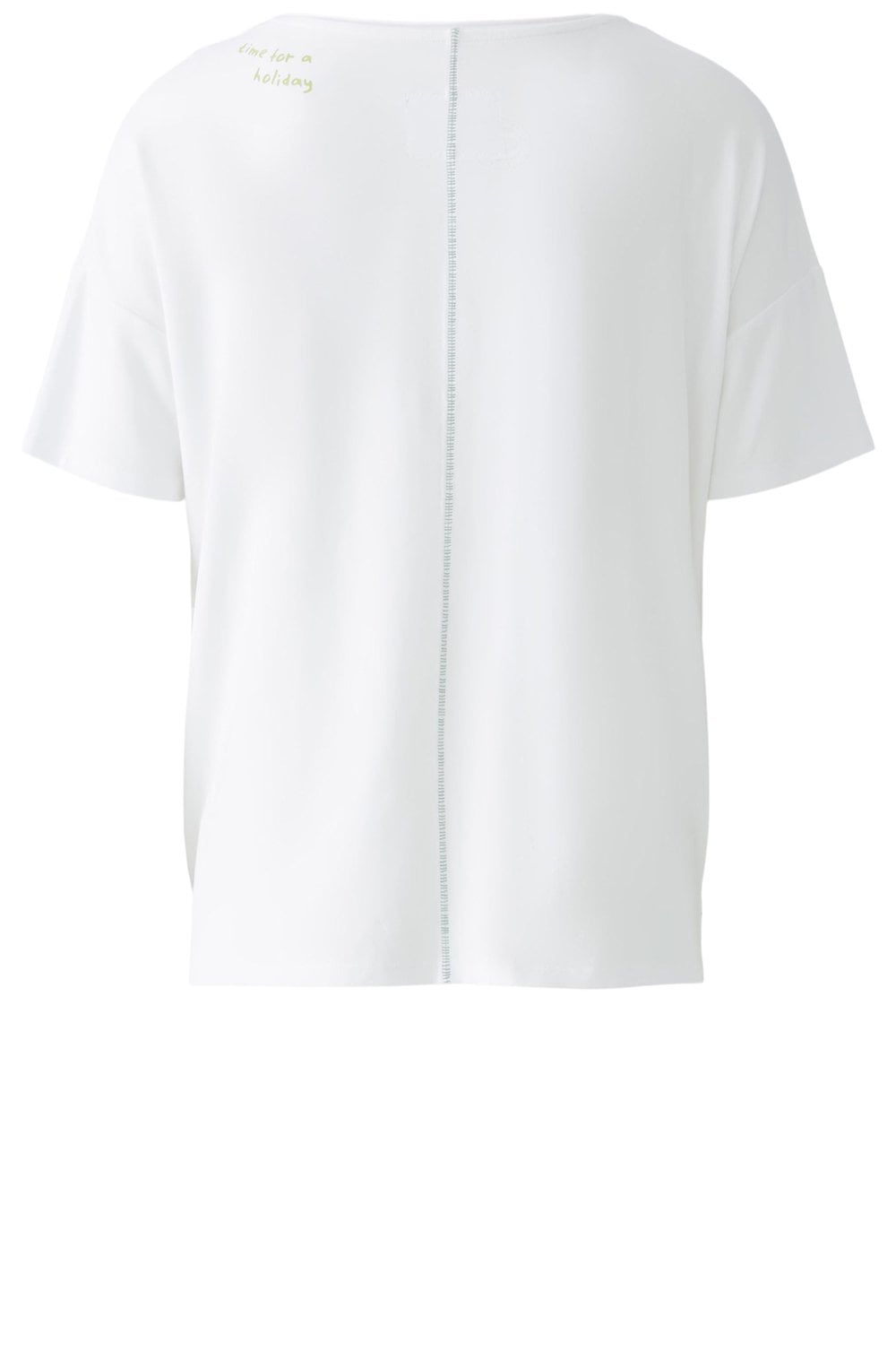 Optic White Palm Beach Sparkle T Shirt