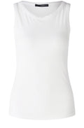 Optic White Ribbed Vest Top