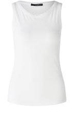 Optic White Ribbed Vest Top