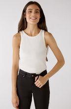Optic White Ribbed Vest Top