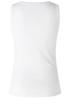 Optic White Ribbed Vest Top