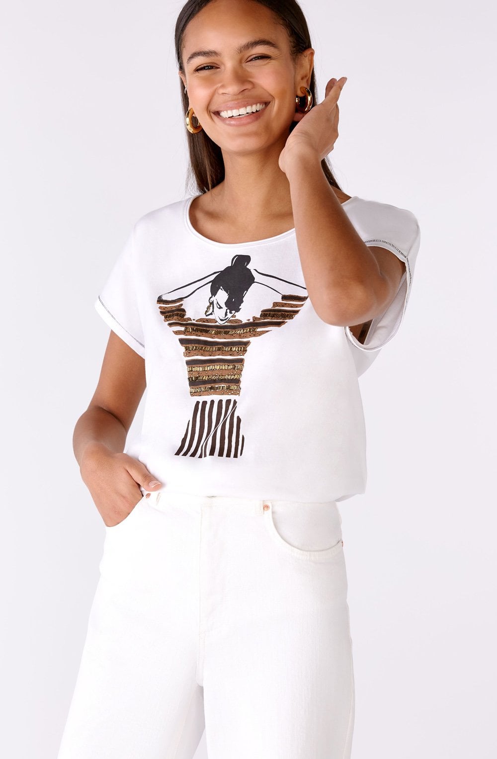 Optic White San Bartolome T Shirt