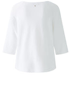 Optic White Short Sleeved Box Jumper