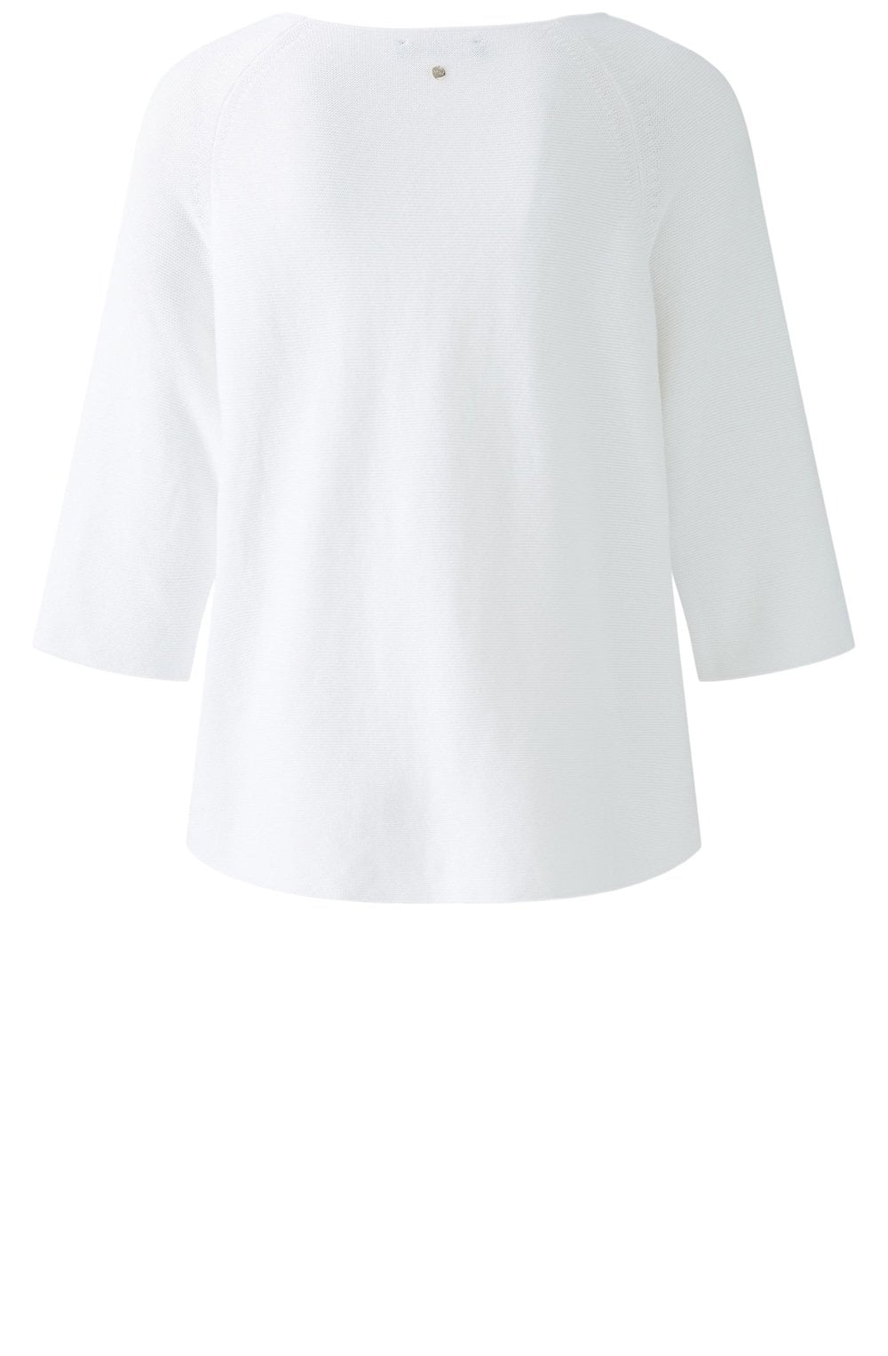 Optic White Short Sleeved Box Jumper