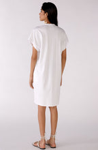 Optic White Tunic Style Linen Dress