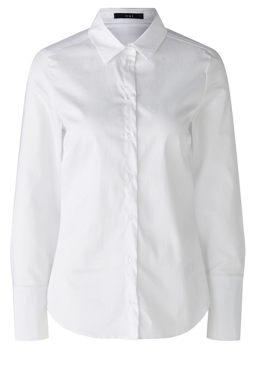 Optic White Waisted Shape Classic Shirt