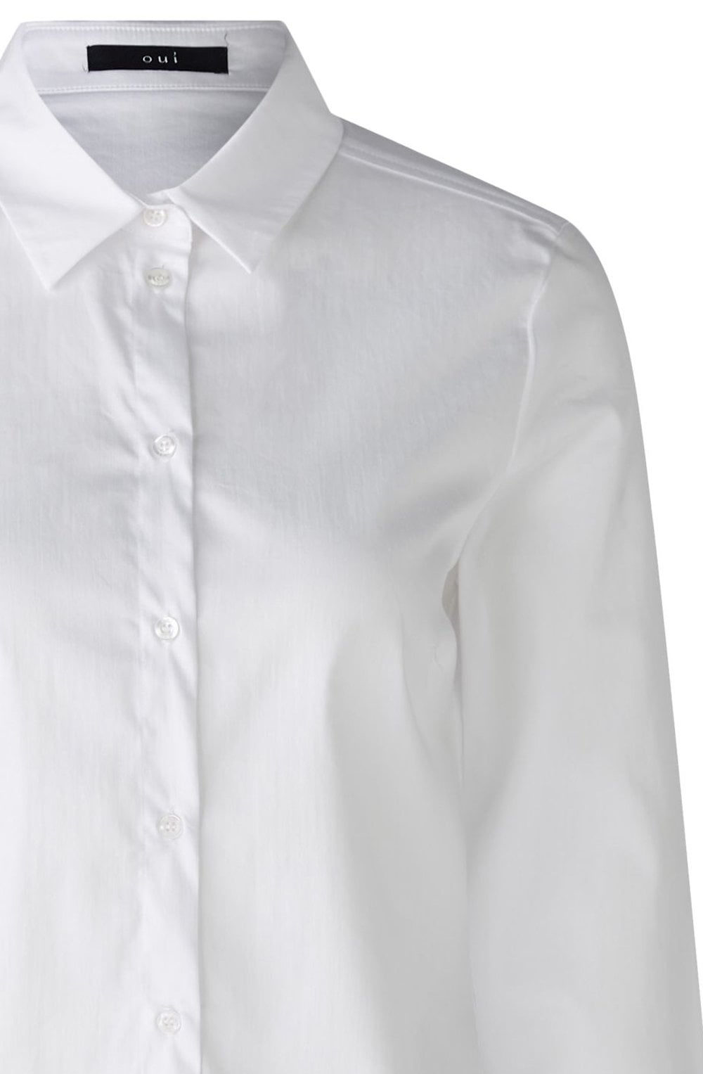 Optic White Waisted Shape Classic Shirt