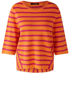 Orange and Pink Striped Jumper