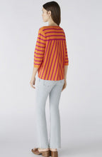 Orange and Pink Striped Jumper