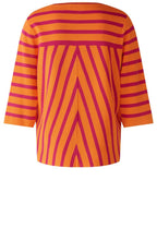 Orange and Pink Striped Jumper