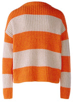 Orange and Stone Swirl Jumper