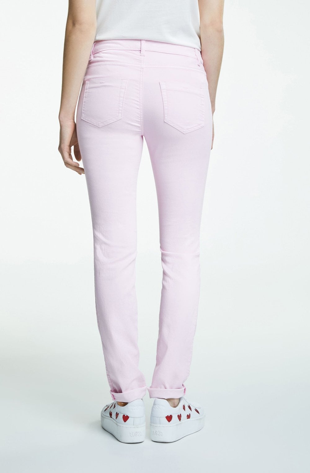 Orchid Pink Baxtor Jeggings