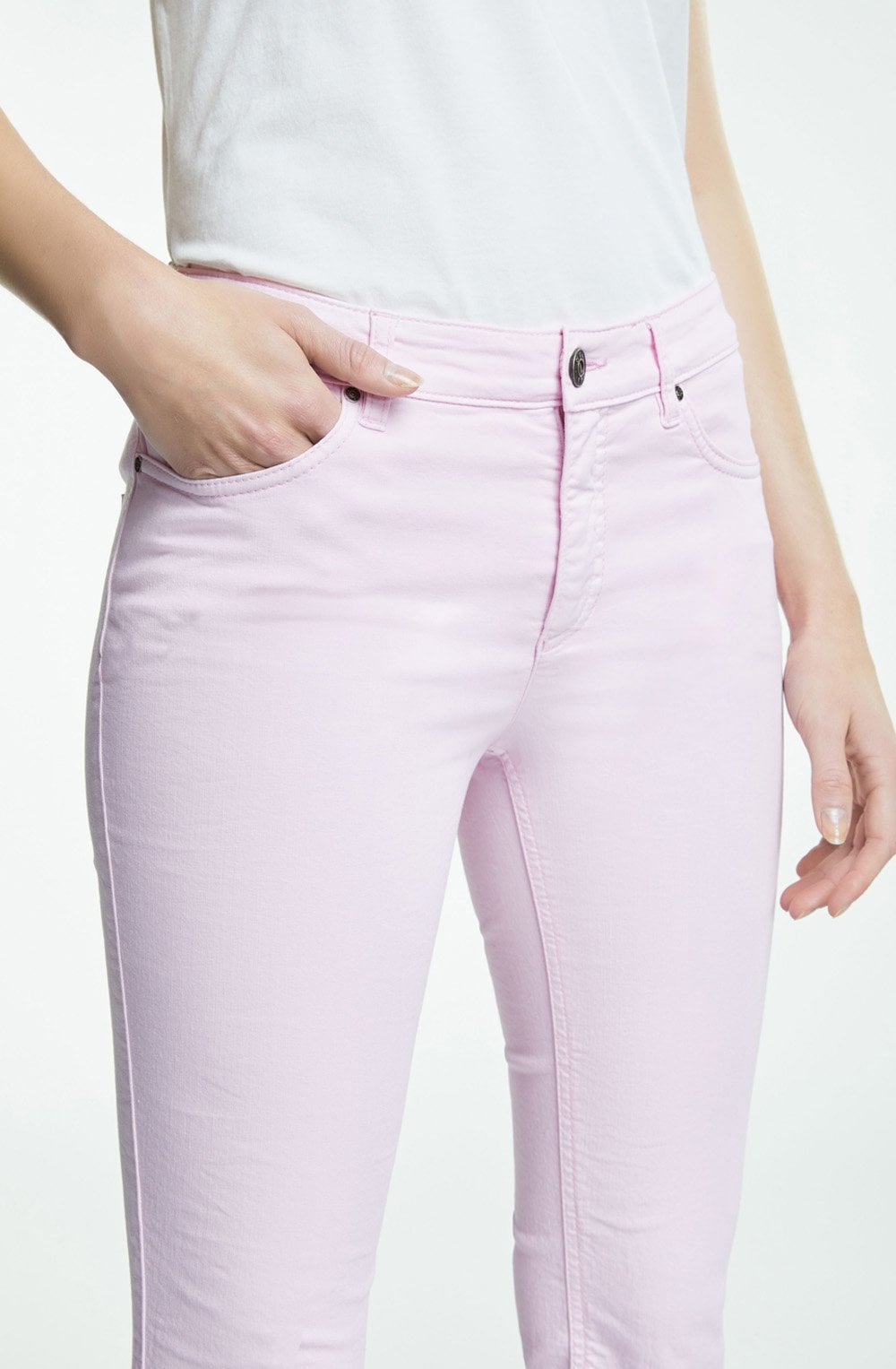 Orchid Pink Baxtor Jeggings