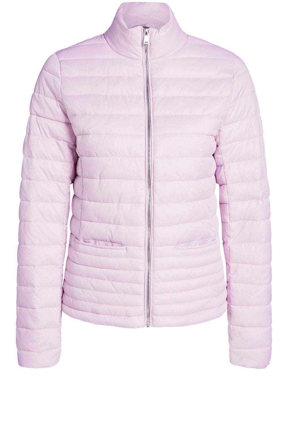 Orchid Pink Quilted Jacket