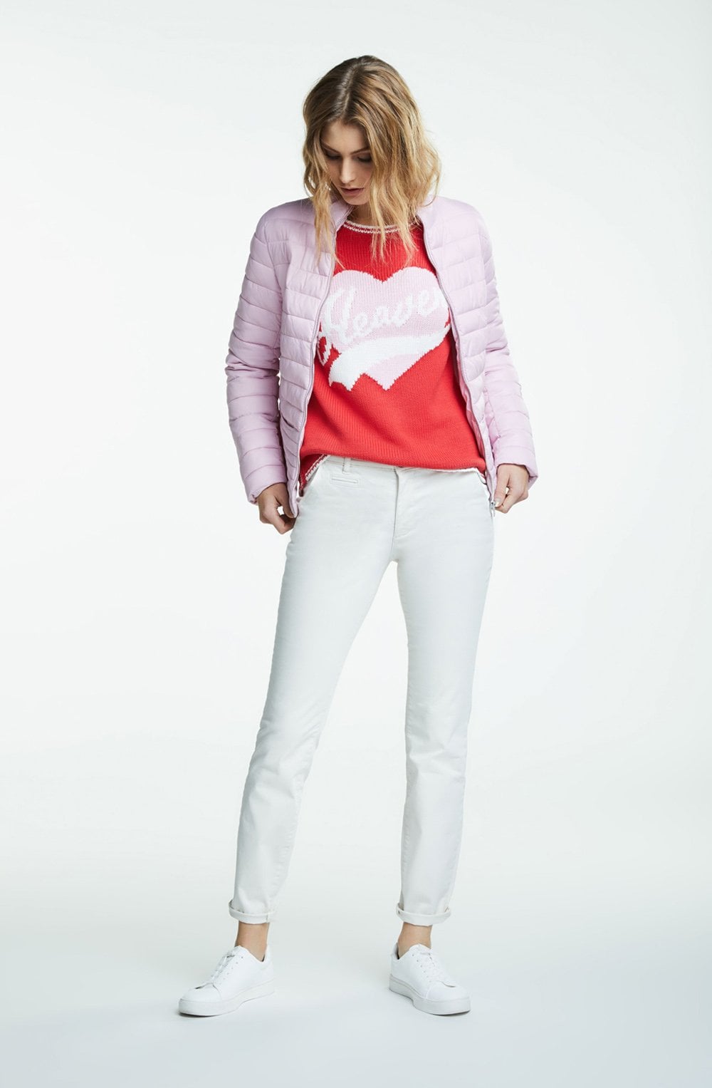 Orchid Pink Quilted Jacket