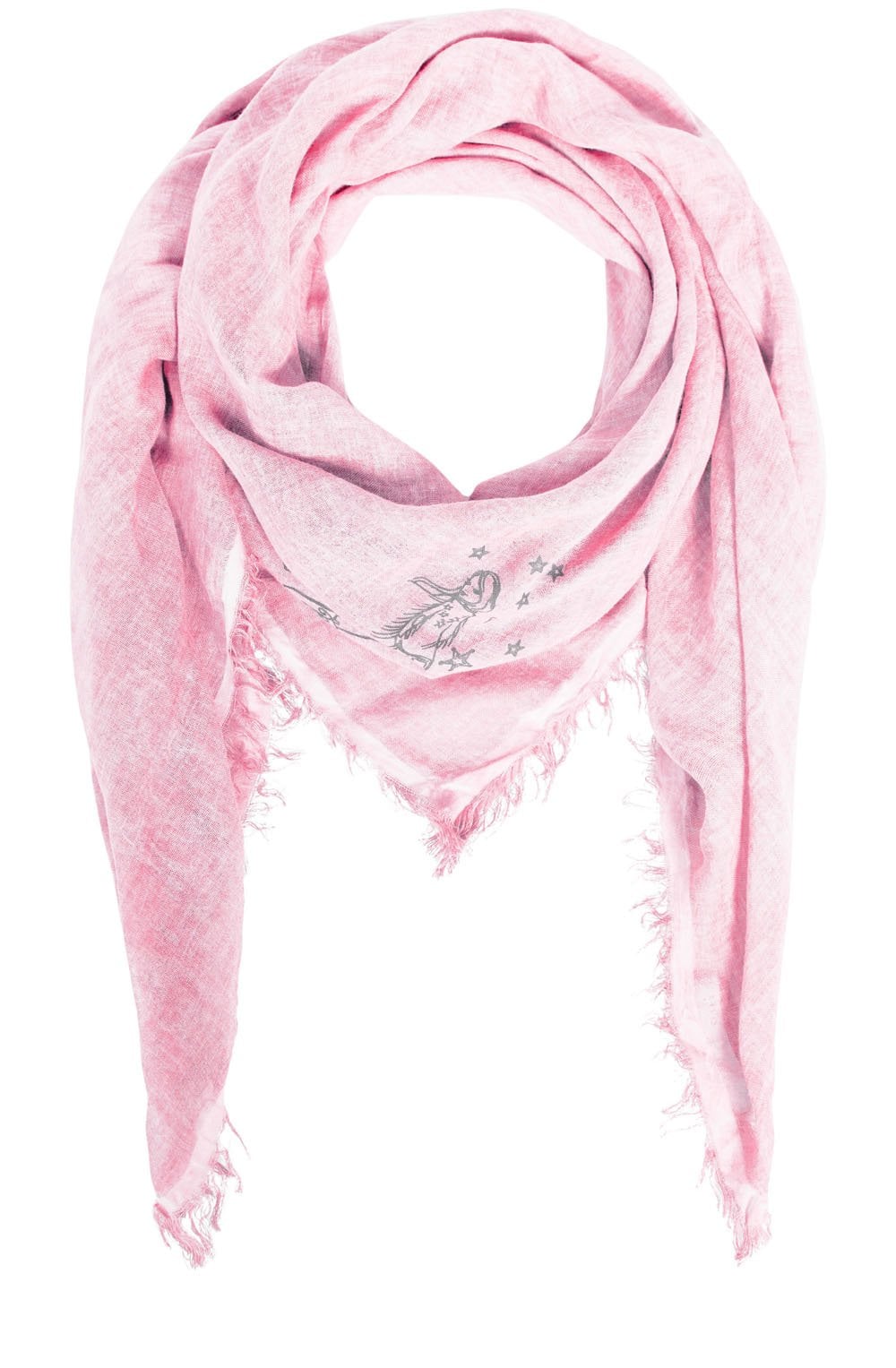Orchid Pink Square Scarf