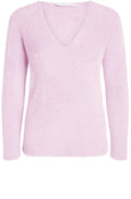 Orchid Pink Textured Jumper