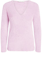 Orchid Pink Textured Jumper