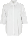 Over sized cotton white shirt