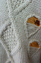 Over sized cream Sweater