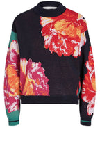Oversized Floral Sweater