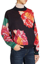 Oversized Floral Sweater