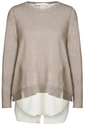 Oversized Layered Effect Sweater