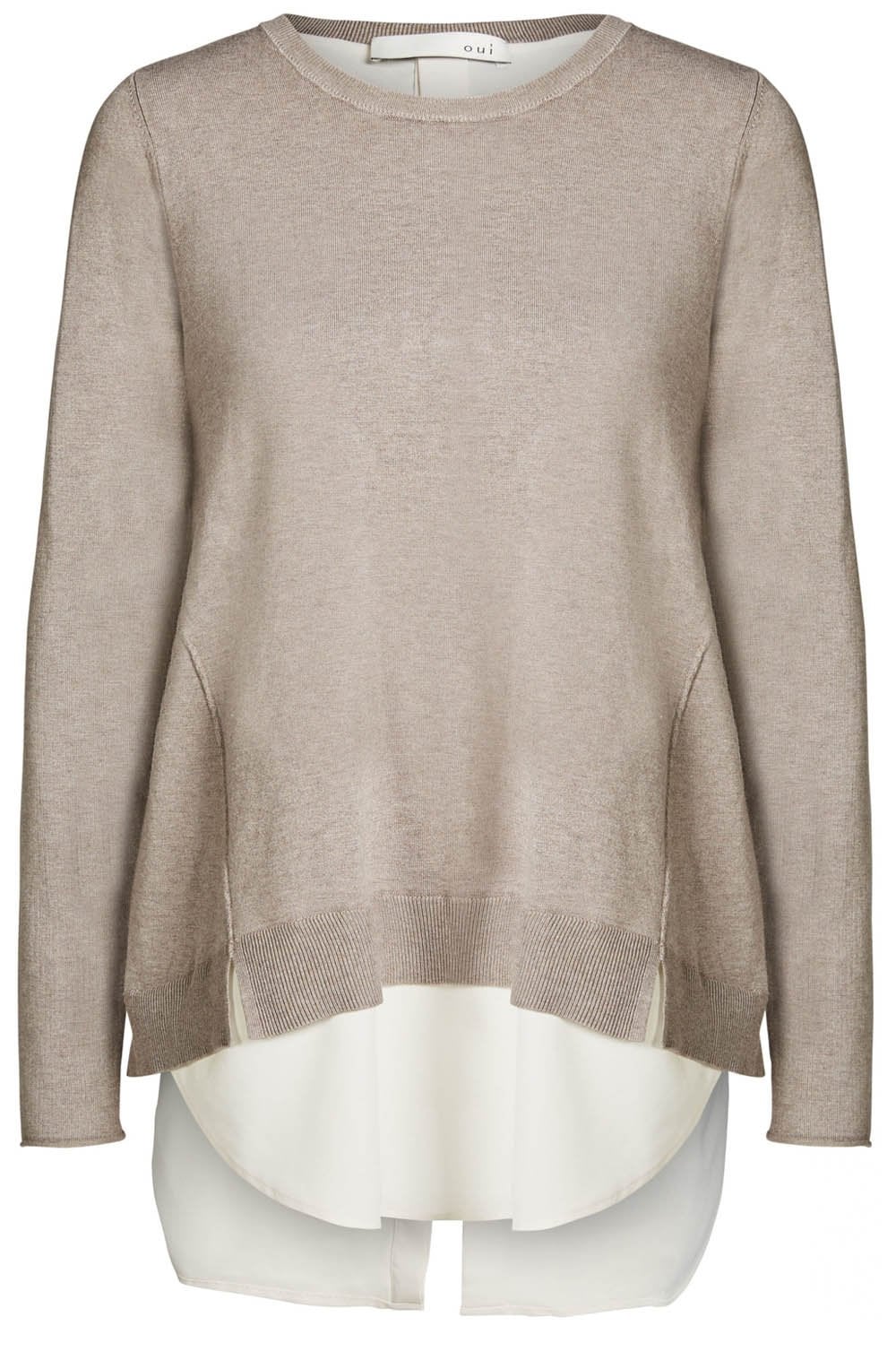 Oversized Layered Effect Sweater