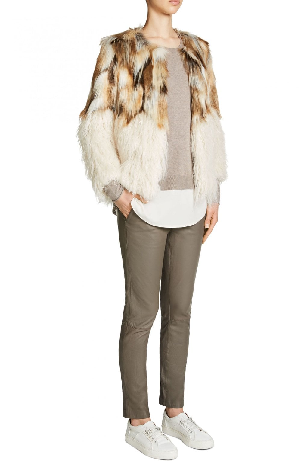 Oversized Layered Effect Sweater