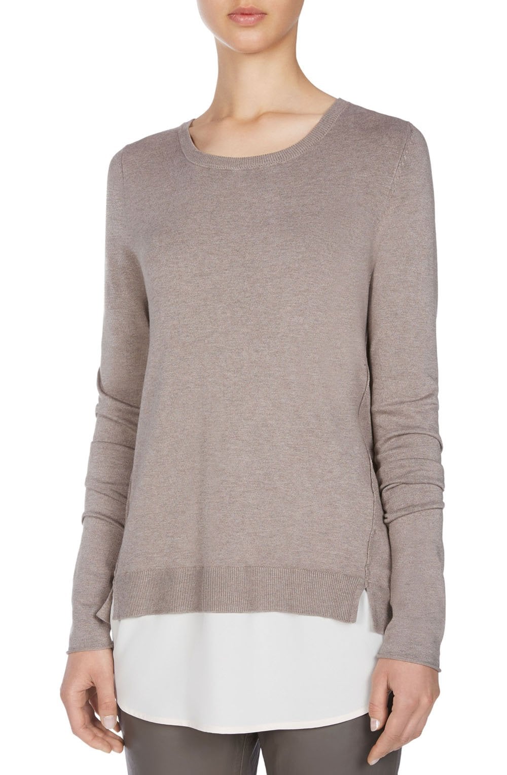 Oversized Layered Effect Sweater