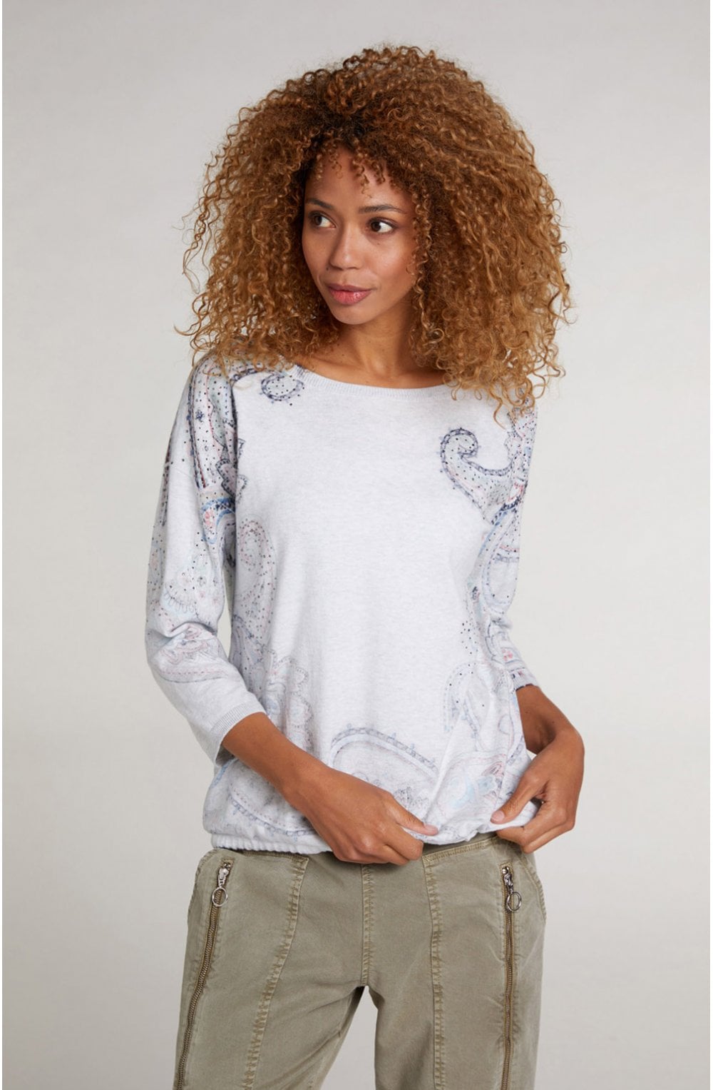Paisley Design Jumper