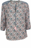 Paisley Print Blouse