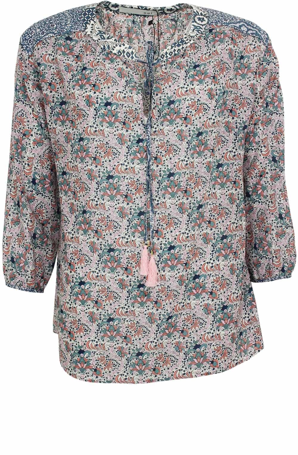 Paisley Print Blouse