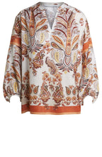 Paisley Print Blouse