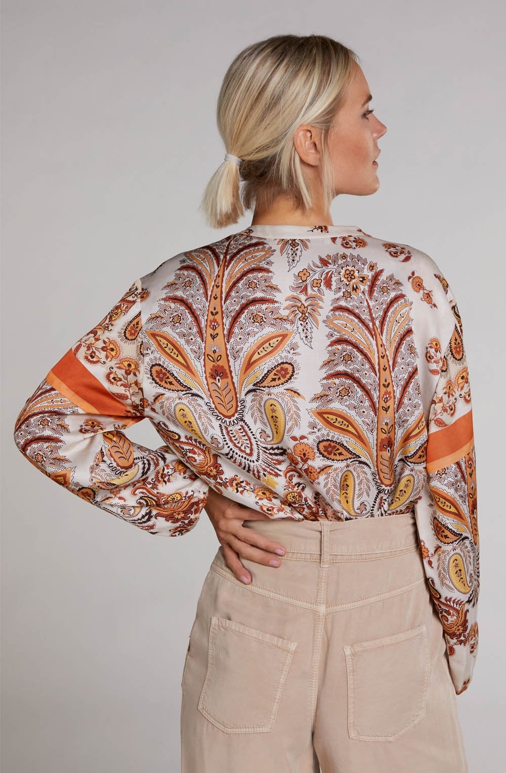 Paisley Print Blouse