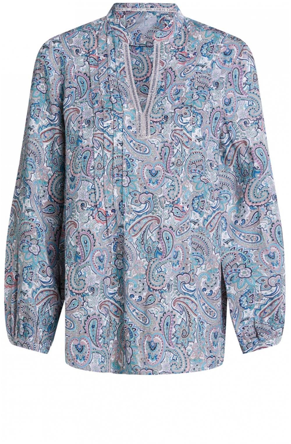Paisley Print Blouse