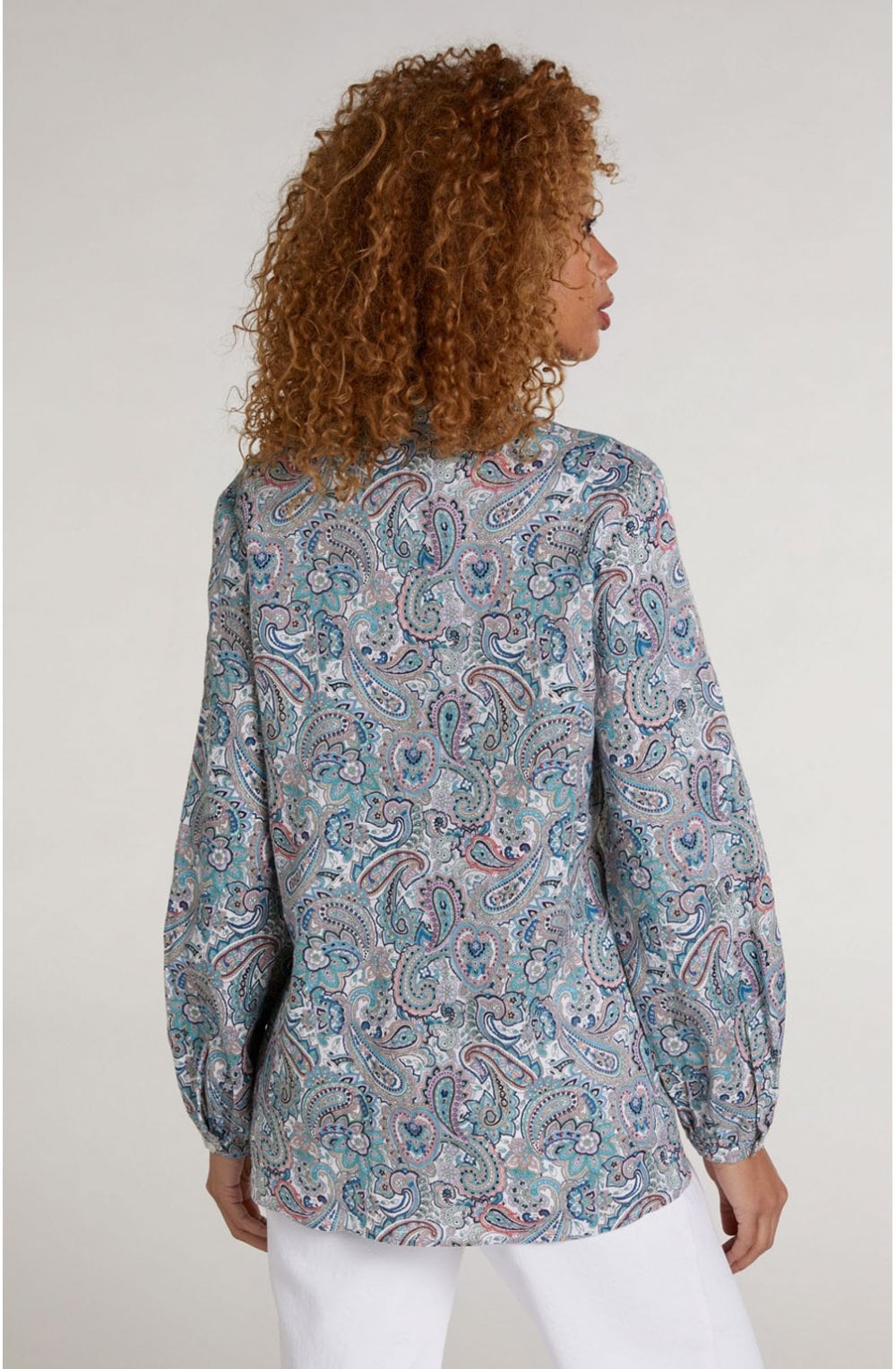 Paisley Print Blouse