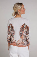Paisley Print Cardigan