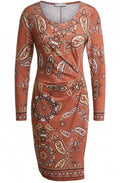 Paisley Print Dress