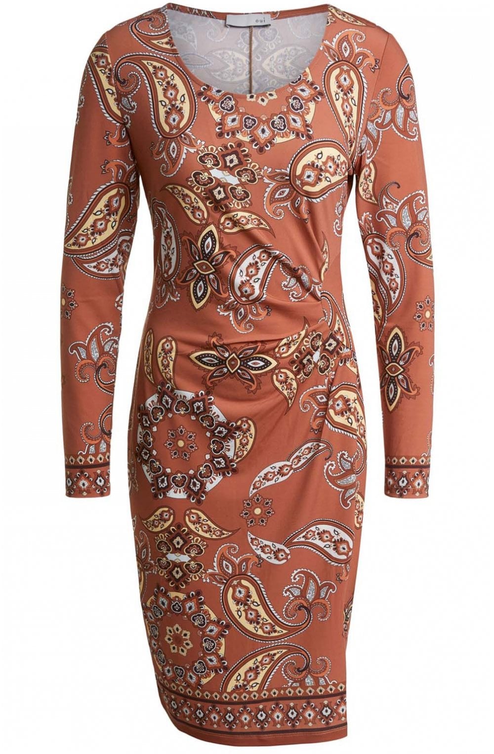 Paisley Print Dress