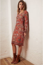 Paisley Print Dress