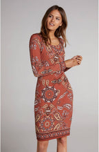 Paisley Print Dress